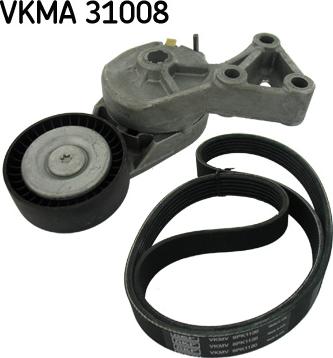 SKF VKMA 31008 - Moniurahihnasarja inparts.fi