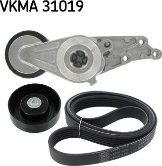 SKF VKMA 31019 - Moniurahihnasarja inparts.fi