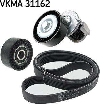 SKF VKMA 31162 - Moniurahihnasarja inparts.fi