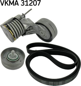 SKF VKMA 31207 - Moniurahihnasarja inparts.fi