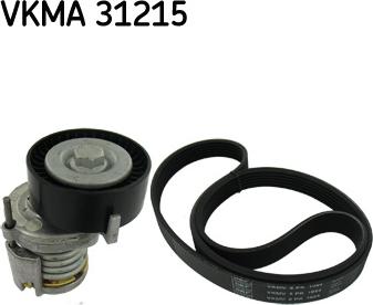 SKF VKMA 31215 - Moniurahihnasarja inparts.fi