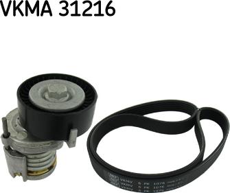 SKF VKMA 31216 - Moniurahihnasarja inparts.fi