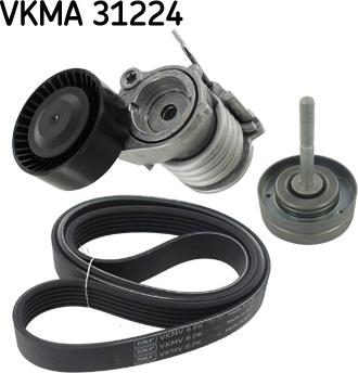 SKF VKMA 31224 - Moniurahihnasarja inparts.fi