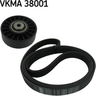 SKF VKMA 38001 - Moniurahihnasarja inparts.fi