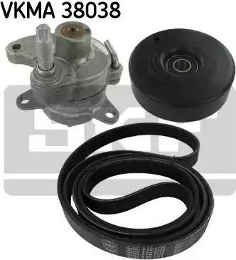 SKF VKMA 38038 - Moniurahihnasarja inparts.fi