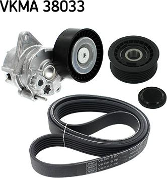 SKF VKMA 38033 - Moniurahihnasarja inparts.fi