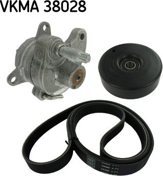 SKF VKMA 38028 - Moniurahihnasarja inparts.fi