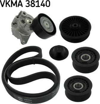 SKF VKMA 38140 - Moniurahihnasarja inparts.fi