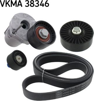 SKF VKMA 38346 - Moniurahihnasarja inparts.fi