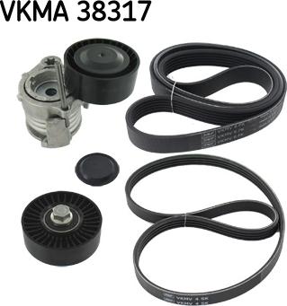 SKF VKMA 38317 - Moniurahihnasarja inparts.fi