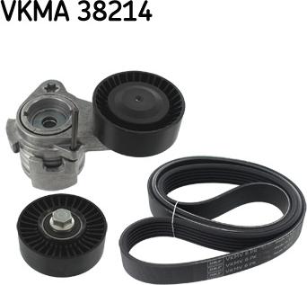 SKF VKMA 38214 - Moniurahihnasarja inparts.fi