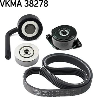 SKF VKMA 38278 - Moniurahihnasarja inparts.fi