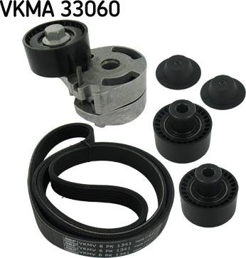 SKF VKMA 33060 - Moniurahihnasarja inparts.fi