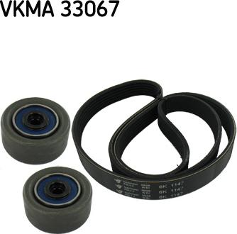 SKF VKMA 33067 - Moniurahihnasarja inparts.fi