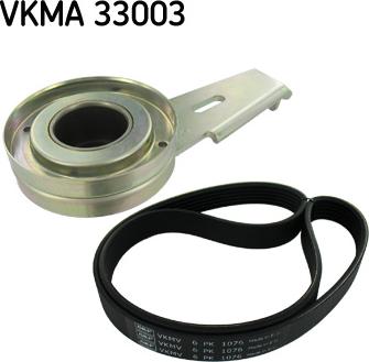SKF VKMA 33003 - Moniurahihnasarja inparts.fi