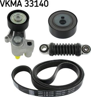 SKF VKMA 33140 - Moniurahihnasarja inparts.fi