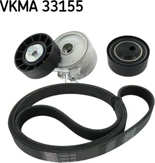 SKF VKMA 33155 - Moniurahihnasarja inparts.fi