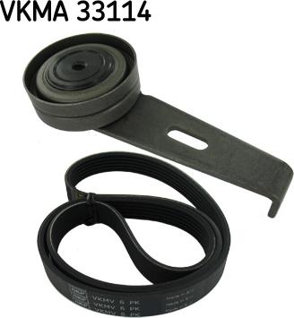 SKF VKMA 33114 - Moniurahihnasarja inparts.fi