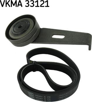 SKF VKMA 33121 - Moniurahihnasarja inparts.fi