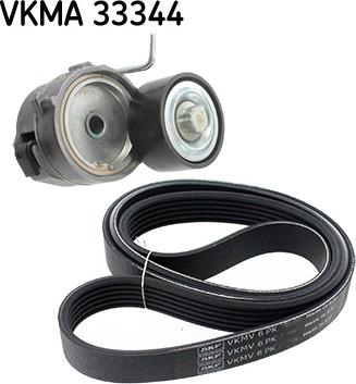 SKF VKMA 33344 - Moniurahihnasarja inparts.fi