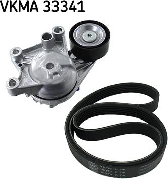 SKF VKMA 33341 - Moniurahihnasarja inparts.fi