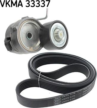 SKF VKMA 33337 - Moniurahihnasarja inparts.fi