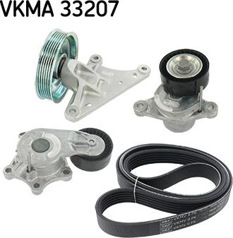 SKF VKMA 33207 - Moniurahihnasarja inparts.fi