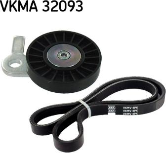 SKF VKMA 32093 - Moniurahihnasarja inparts.fi