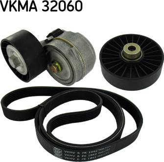 SKF VKMA 32060 - Moniurahihnasarja inparts.fi