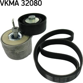 SKF VKMA 32080 - Moniurahihnasarja inparts.fi