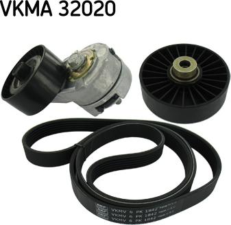 SKF VKMA 32020 - Moniurahihnasarja inparts.fi