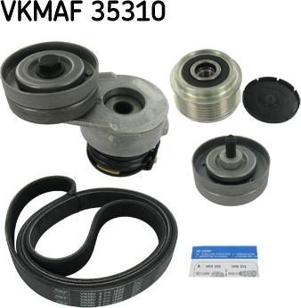 SKF VKMAF 35310 - Moniurahihnasarja inparts.fi