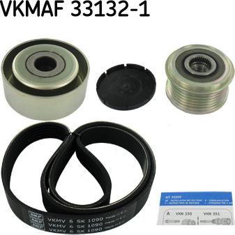 SKF VKMAF 33132-1 - Moniurahihnasarja inparts.fi