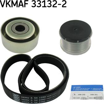 SKF VKMAF 33132-2 - Moniurahihnasarja inparts.fi