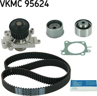 SKF VKMC 95624 - Vesipumppu + jakohihnasarja inparts.fi