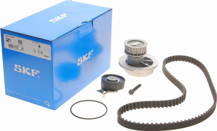 SKF VKMC 90202 - Vesipumppu + jakohihnasarja inparts.fi