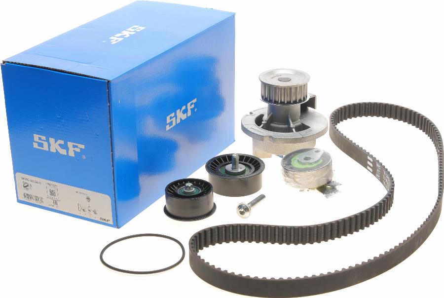 SKF VKMC 05156-3 - Vesipumppu + jakohihnasarja inparts.fi