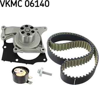 SKF VKMC 06140 - Vesipumppu + jakohihnasarja inparts.fi