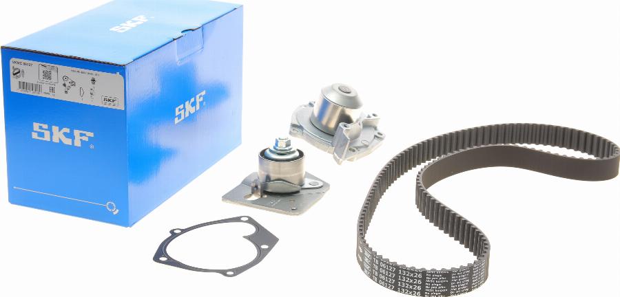 SKF VKMC 06127 - Vesipumppu + jakohihnasarja inparts.fi