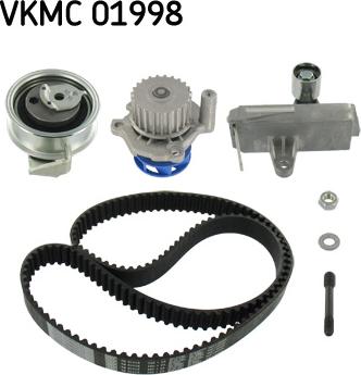 SKF VKMC 01998 - Vesipumppu + jakohihnasarja inparts.fi