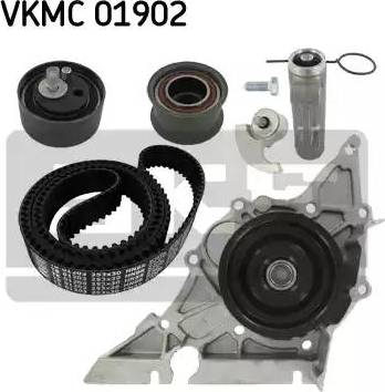 SKF VKMC 01902 - Vesipumppu + jakohihnasarja inparts.fi