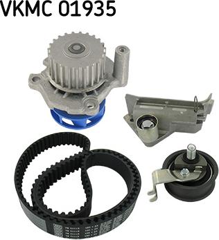 SKF VKMC 01935 - Vesipumppu + jakohihnasarja inparts.fi