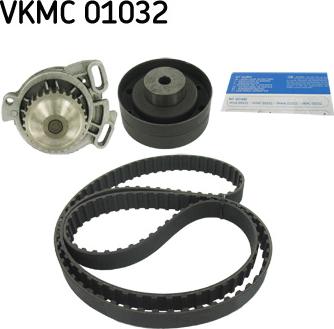 SKF VKMC 01032 - Vesipumppu + jakohihnasarja inparts.fi