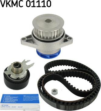 SKF VKMC 01110 - Vesipumppu + jakohihnasarja inparts.fi