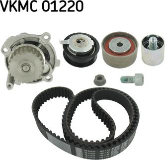 SKF VKMC 01220 - Vesipumppu + jakohihnasarja inparts.fi