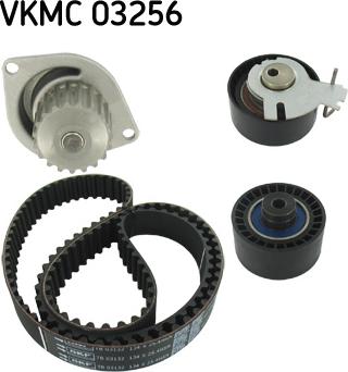 SKF VKMC 03256 - Vesipumppu + jakohihnasarja inparts.fi