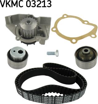 SKF VKMC 03213 - Vesipumppu + jakohihnasarja inparts.fi