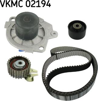 SKF VKMC 02194 - Vesipumppu + jakohihnasarja inparts.fi