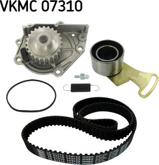 SKF VKMC 07310 - Vesipumppu + jakohihnasarja inparts.fi