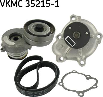 SKF VKMC 35215-1 - Vesipumppu + vetohihnasarja inparts.fi